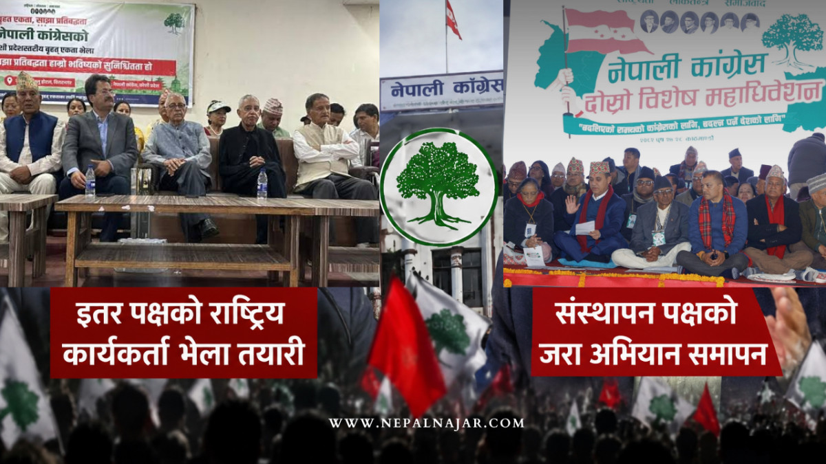कांग्रेस इतर पक्षको निष्कर्ष : अब राष्ट्रिय भेलाबाट नयाँ निर्णय