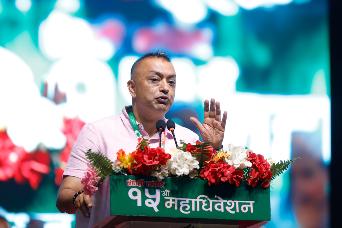 गगन थापाले भने- संसद बन्द छ, पार्टी बन्द छ, त्यसैले देशलाई खुलामञ्च चाहिएको छ